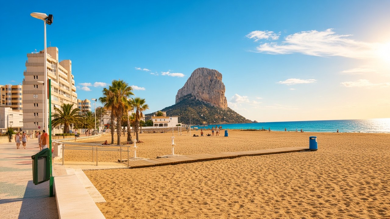 Costa de Calpe y Pe&ntilde;&oacute;n de Ifach