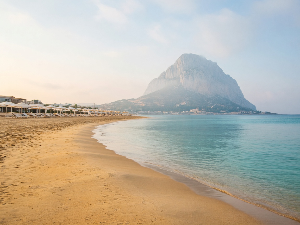 Playa de la Fossa en Calpe